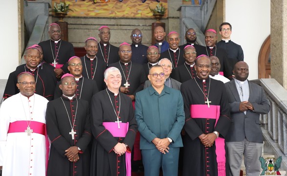 Bispos da CEAST recebidos pelo presidente de São Tomé