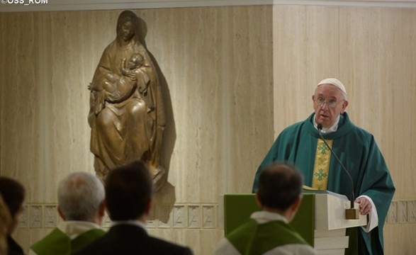 Deus nunca abandona os justos, diz Papa Francisco