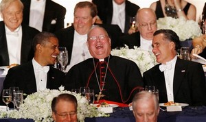 Obama e Romney trocam piadas em gala de caridade