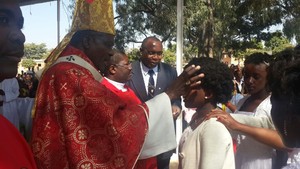 Dom Mbilingue encerra visita a São João Baptista da Mapunda