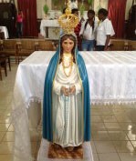 Nossa Senhora da Muxima recebida em São Tomé