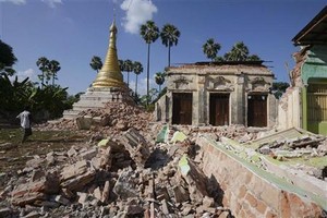 Forte terremoto atinge Mianmar, é sentido na Tailândia