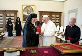 Papa Francisco recebe comité católico para a colaboração cultural das igrejas ortodoxas 