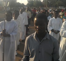 Diocese de Menongue encerra mês do Rosário