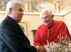 Papa recebeu presidente do Chipre e apelou à defesa da liberdade religiosa