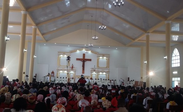 Domingo de festa na Paróquia do Sagrado Coração de Jesus