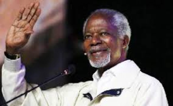 Koffi Annan vai a enterrar