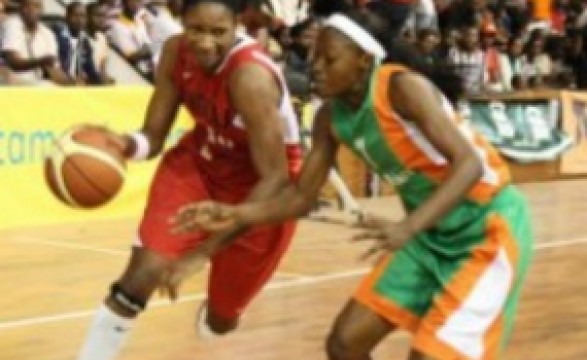 Afrobaskete feminino; Angola nos quartos-de-final