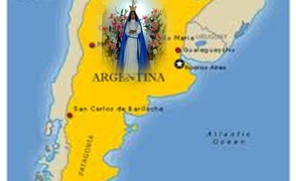 A imagem da Senhora da Muxima já está em solo argentino