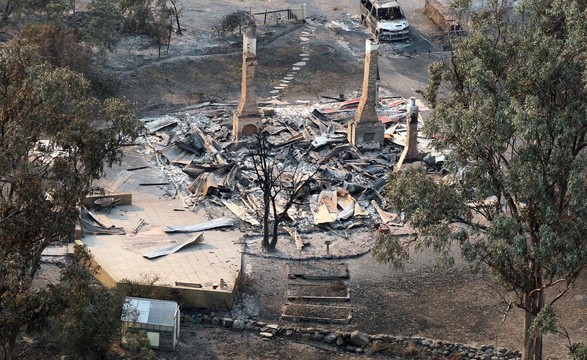 O dia das piores condições para os incêndios na Austrália