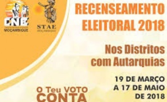 CNE Moçambicana adia início da inscrição de candidaturas às eleições autárquicas