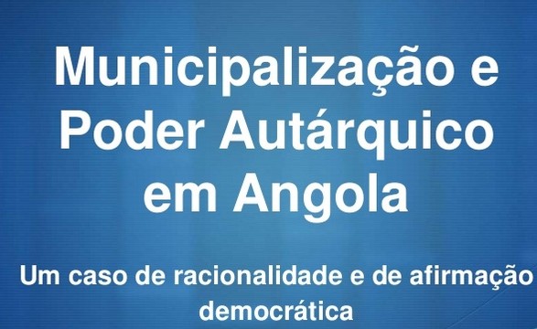 Partidos políticos da oposição em Angola falam de autarquias