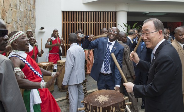 Expulsões de granadas em vários bairros de Bujumbura marcam visita de Ban Ki-moon ao Burundi 