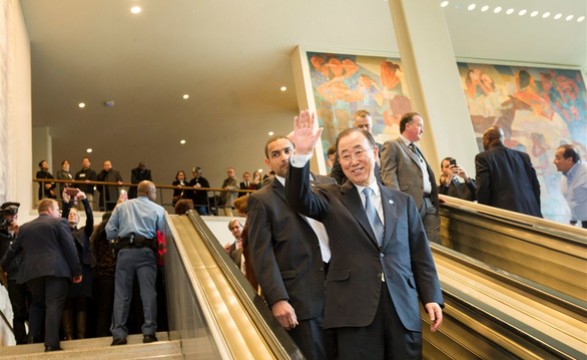 Ban Ki-moon despede-se da ONU
