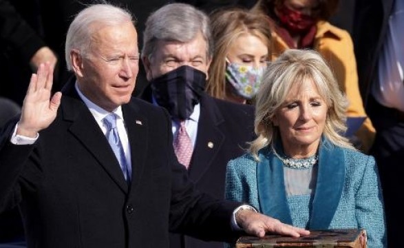 Joe Biden toma posse como 46º presidente dos EUA