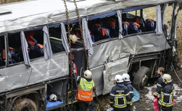 Acidente com autocarro mata cinco pessoas na Bélgica