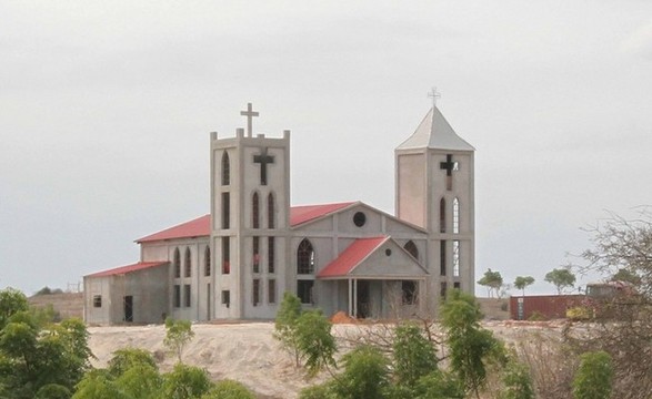 Igreja da Cabala em fase final