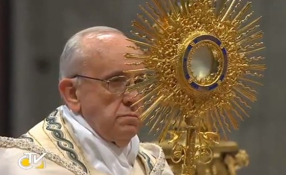 Corpus Christi com o Papa em Ostia