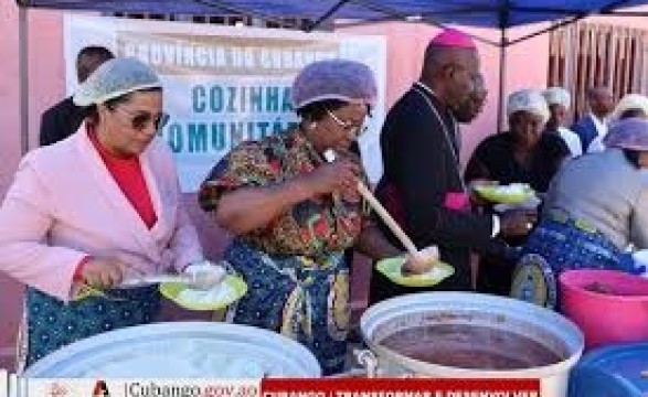 Cozinhas comunitárias já são uma realidade na Diocese de Menongue