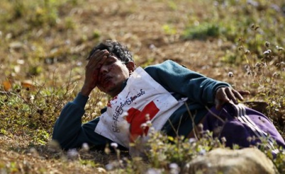 Cruz Vermelha sofre ataque na Birmânia