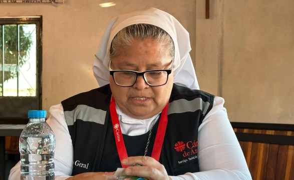 Solidariedade caritativa é o apelo da direção geral das Carita de visita a Diocese de Menongue