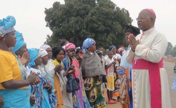 Missão de Cangandala recebi visita de Dom Benedito