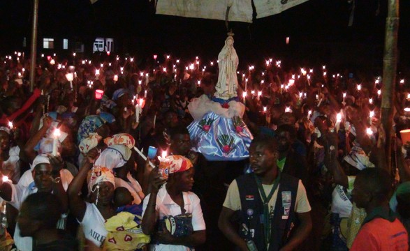 Encerra peregrinação a Nossa senhora do rosário do Pungu Andongo com a presença de fiéis de várias dioceses