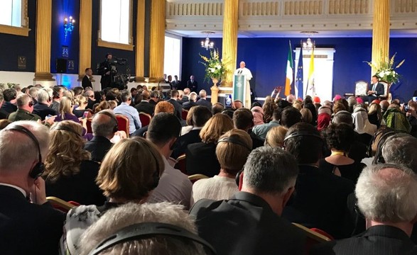 Migração e abusos: o primeiro discurso do Papa na Irlanda