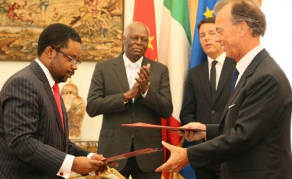 Itália-Angola assinam acordos de cooperação