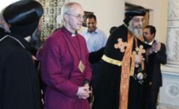 Primaz Anglicano encontra Patriarca da Igreja Copta