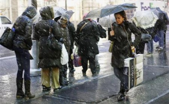 Tempestade de inverno prejudica recuperação pós-Sandy nos EUA