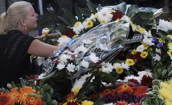 Funeral de repórter de imagem italiano