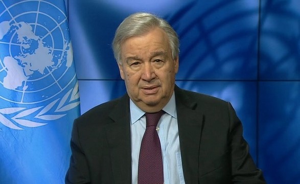 Guterres diz que relatório sobre clima é 