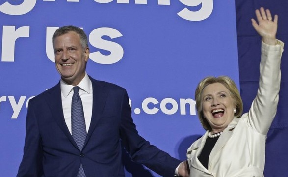 Hillary Clinton e Donald Trump ganham as primárias de Nova York