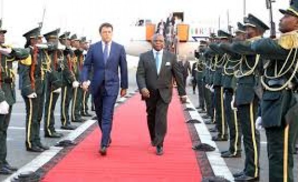 1º Ministro italiano em Luanda para o reforço da cooperação nos domínios económicos e políticos