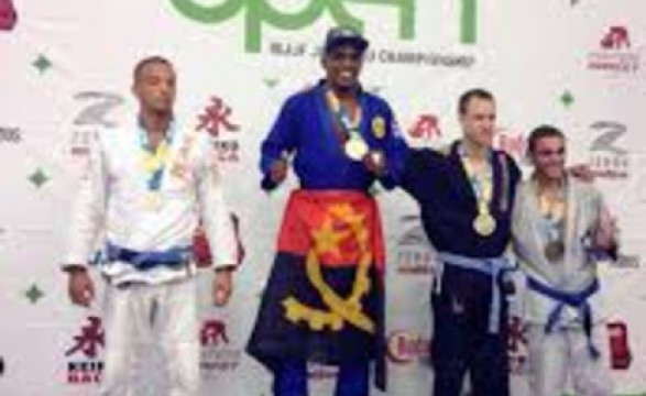 Angola conquista medalha com o Jiu Jitsu 
