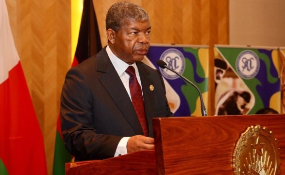 João Lourenço discursa na 7.ª Reunião de Coordenação das Comunidades Económicas