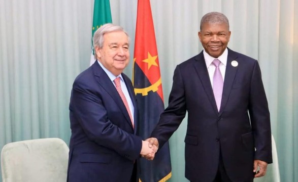 Presidente da União Africana recebe em audiência Secretário-Geral da ONU em Cairo