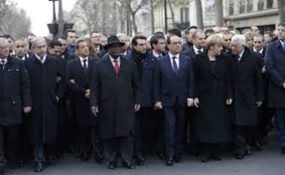 Charlie Hebdo: Líderes de todo o mundo em Paris