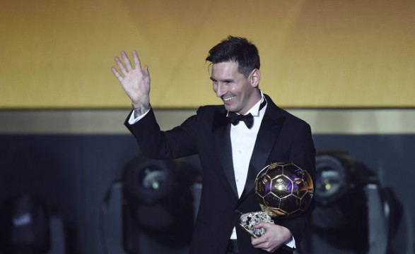 Pela 5ª vez Messi é eleito melhor jogador do mundo