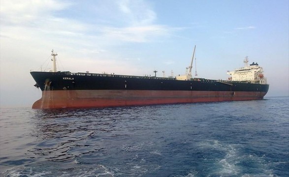 Navio Kerala Localizado na Nigéria