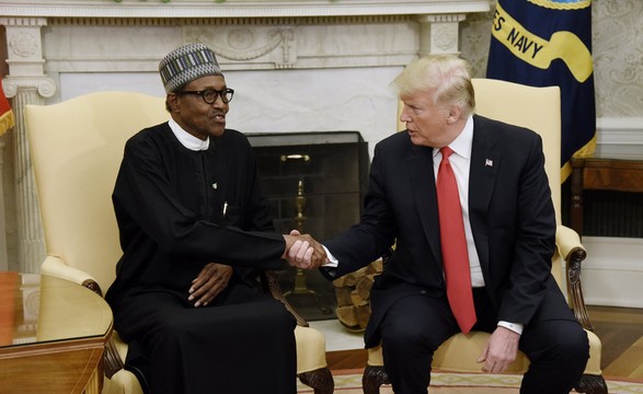 Presidente da Nigéria recebido na Casa Branca