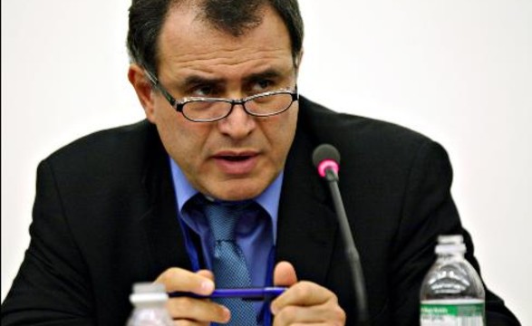 Economista Nouriel Roubinidiz que austeridade 