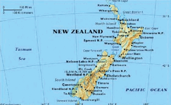 Terra tremeu na Nova Zelândia
