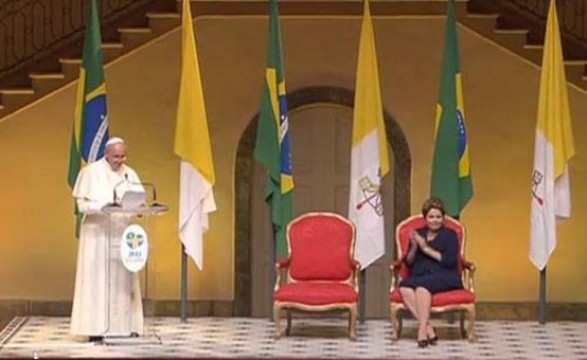 Papa Francisco está no Brasil para a JMJ Rio 2013