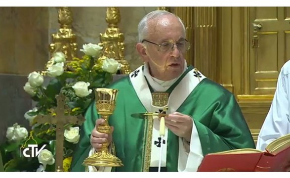 Papa festeja 25 anos de ordenação episcopal