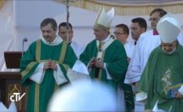 Tutelar e preservar a natureza-Papa Francisco em Caserta