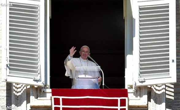 O Papa no Angelus “deixar tudo para seguir Jesus”