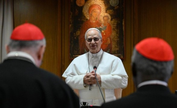 Leão XIV aos cardeais: “O Papa é um humilde servo de Deus e dos irmãos”