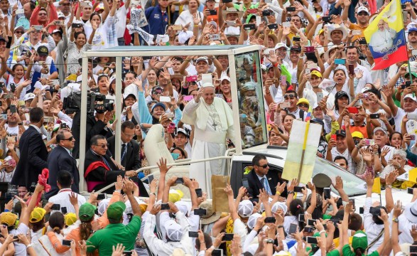Papa termina visita a Colômbia com apelos à reconciliação e respeito pelos DH
